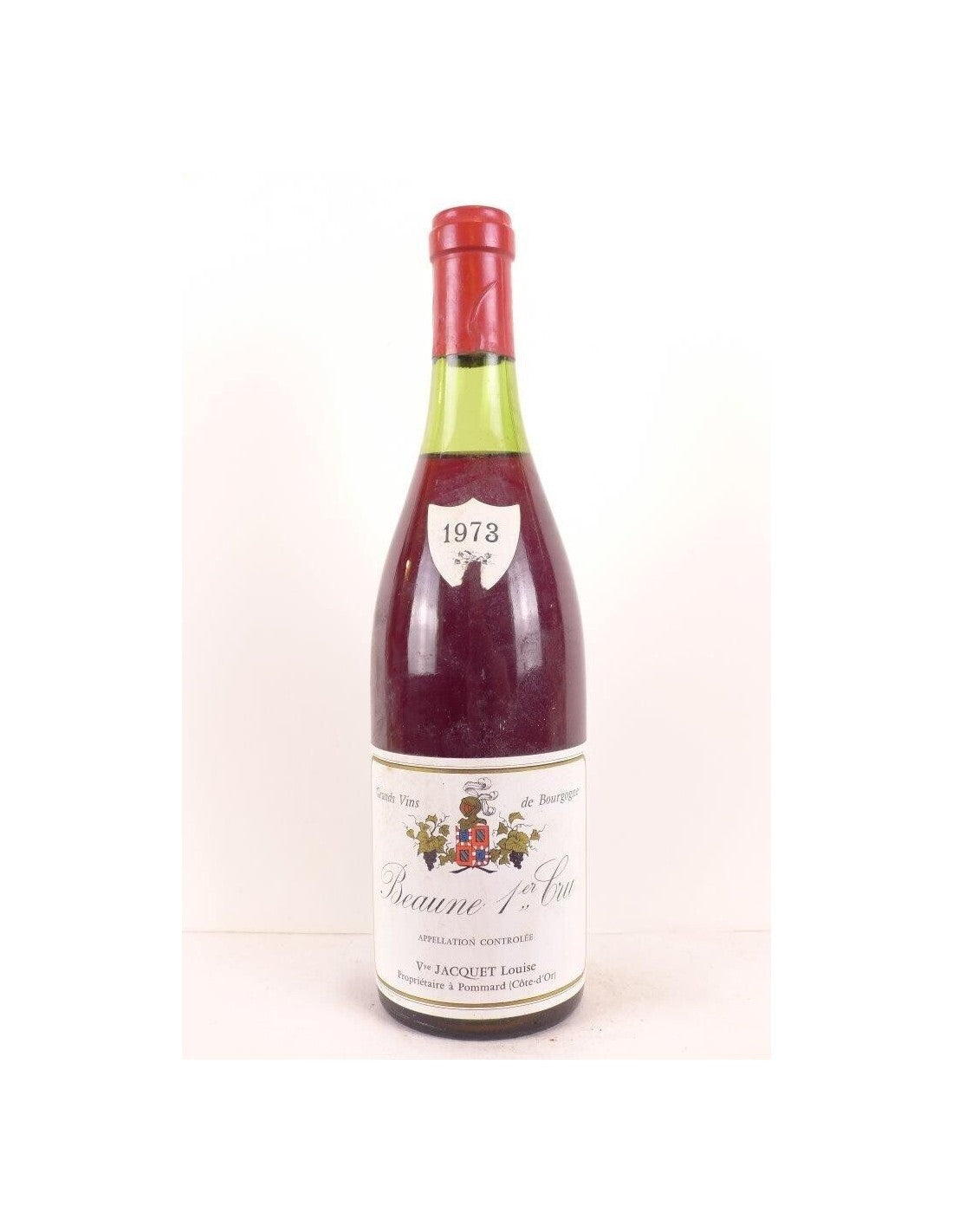 1973 - beaune - veuve louis jacquet premier cru - rouge - bourgogne - Just Wines 