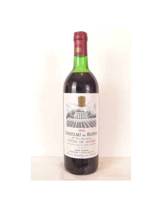 1973 - côtes de bourg - château de blissa cru bourgeois - rouge - bordeaux - Just Wines 