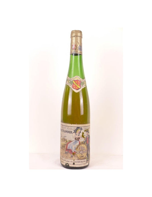 1973 - gewurztraminer - Hinterplanc et fils (capsule abîmée) - blanc - alsace - Just Wines 