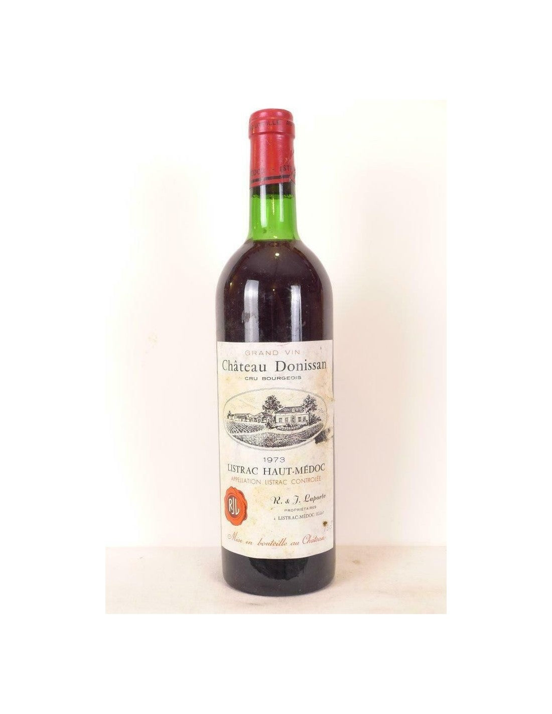 1973 - listrac - château donissan cru bourgeois - rouge - bordeaux - Just Wines 