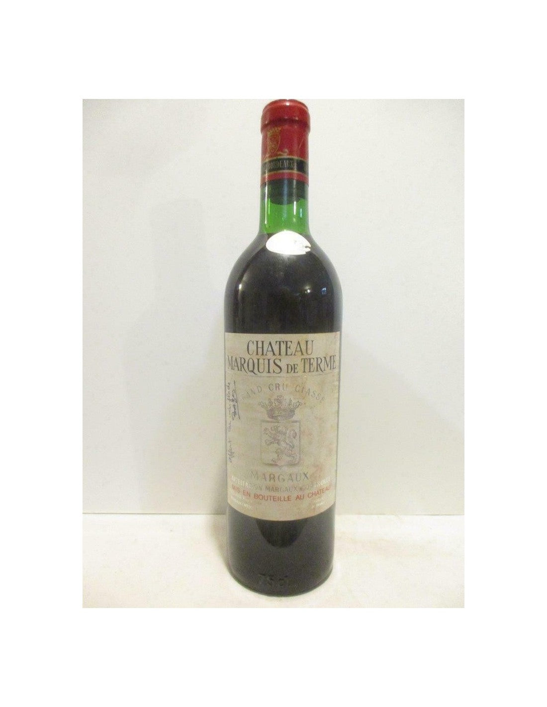 1973 - margaux - château marquis de terme grand cru classé - rouge - bordeaux - Just Wines 