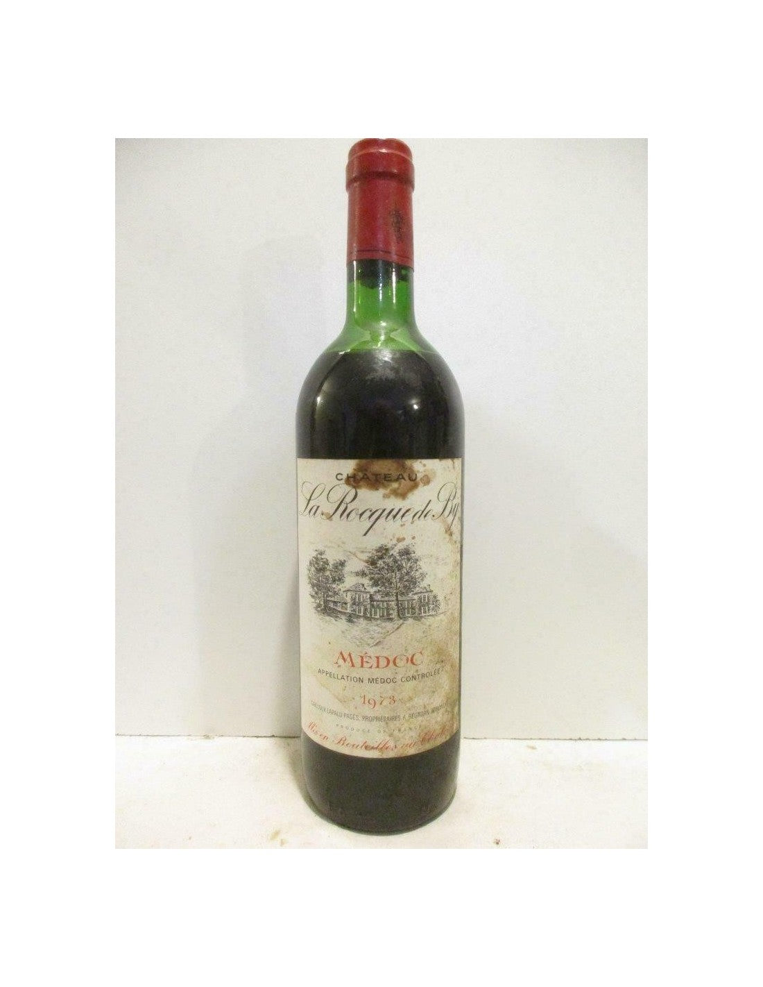 1973 - médoc - château la rocque de by (b2) - rouge - bordeaux - Just Wines 