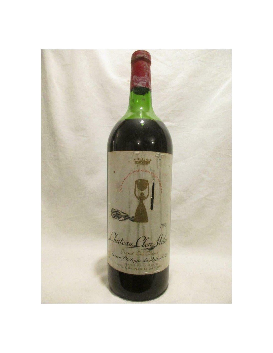 1973 - pauillac - château clerc milon grand cru classé magnum 150cl - rouge - bordeaux - Just Wines 