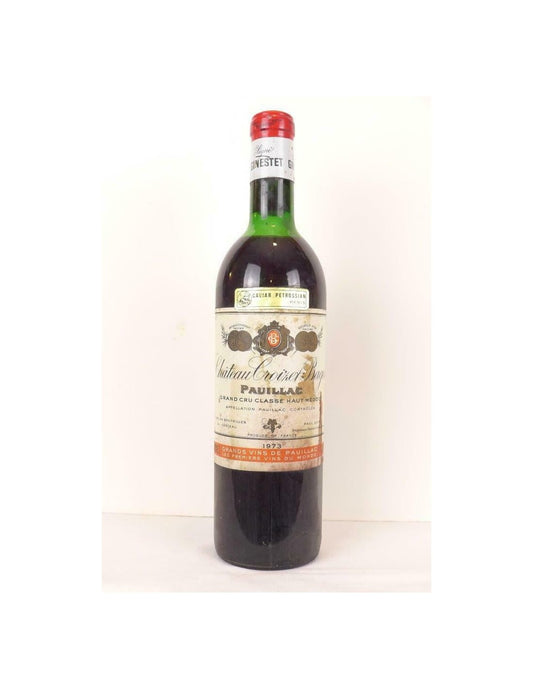 1973 - pauillac - château croizet-bages grand cru classé (étiquette très tâchée) - rouge - bordeaux - Just Wines 