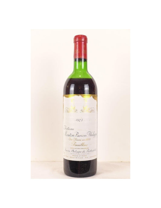 1973 - pauillac - château mouton baron philippe de rothschild grand cru classé (b1) - rouge - bordeaux - Just Wines 