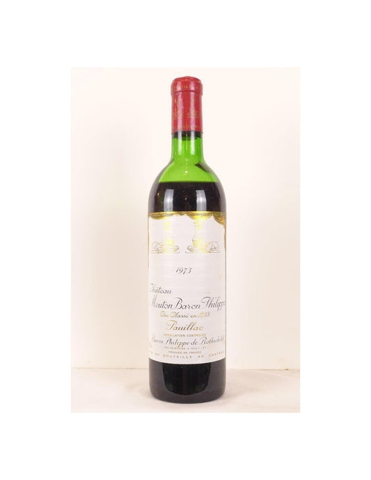 1973 - pauillac - château mouton baron philippe de rothschild grand cru classé (b2) - rouge - bordeaux - Just Wines 