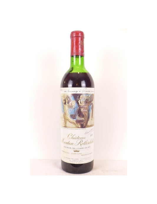 1973 - pauillac - château mouton rothschild grand cru classé (étiquette hommage picasso) - rouge - bordeaux - Just Wines 