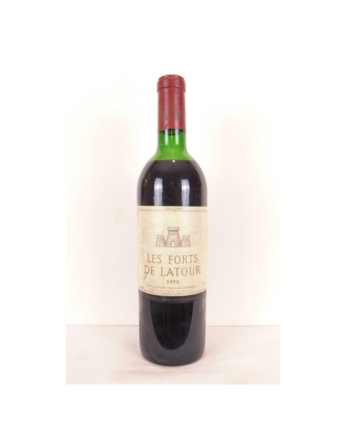 1973 - pauillac - les forts de latour - rouge - bordeaux - Just Wines 