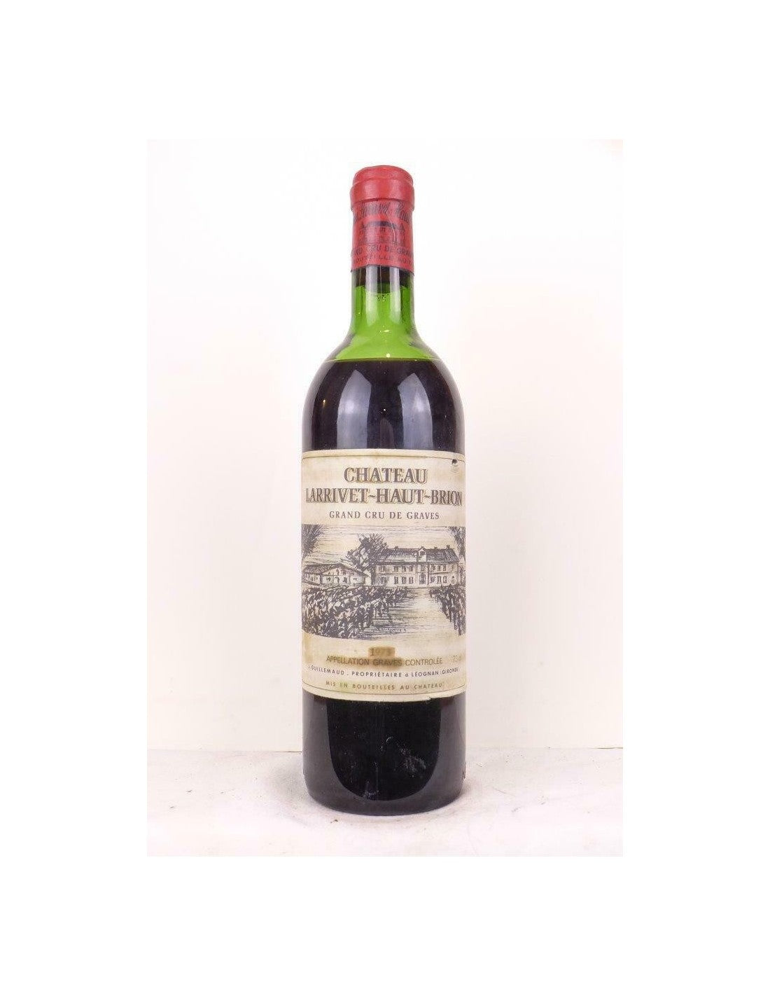 1973 - pessac-léognan - château larrivet-haut-brion grand cru classé - rouge - bordeaux - Just Wines 