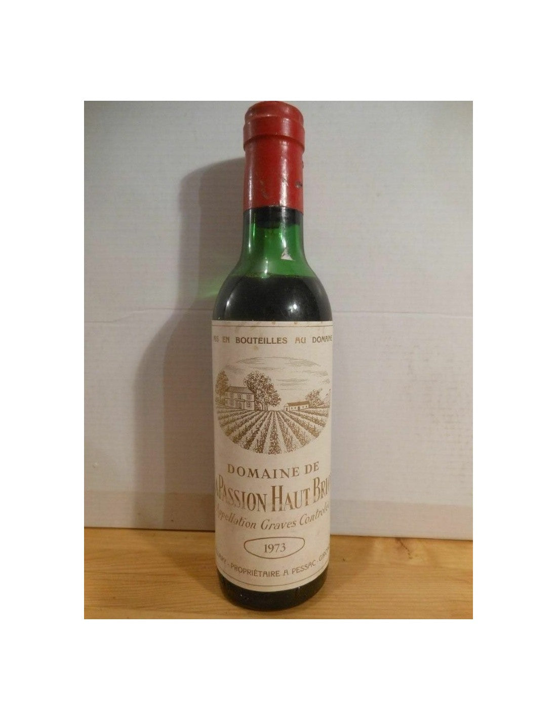 1973 - pessac-léognan - domaine de la passion haut-brion 37,5 cl - rouge - bordeaux france - Just Wines 