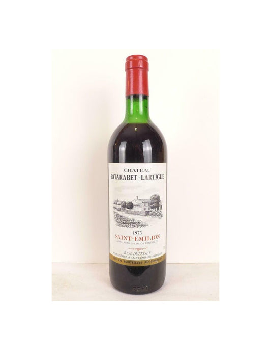 1973 - saint-émilion - château patarabet-lartigue - rouge - bordeaux - Just Wines 