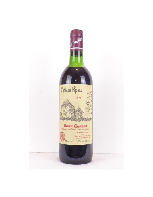 1973 - saint-émilion - château pipeau grand cru - rouge - bordeaux - Just Wines 