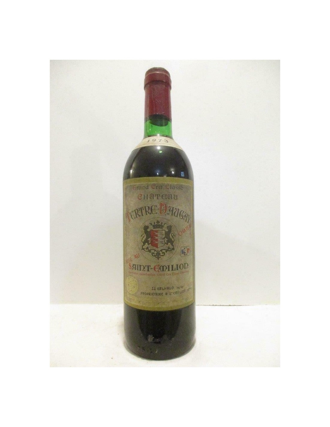 1973 - saint-émilion - tertre daugay grand cru classé - rouge - bordeaux - Just Wines 