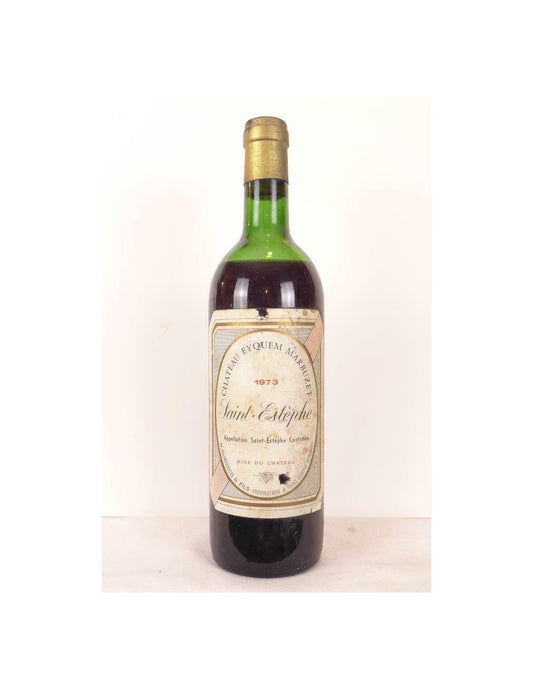 1973 - saint-estèphe - château eyquem marbuzet - rouge - bordeaux - Just Wines 