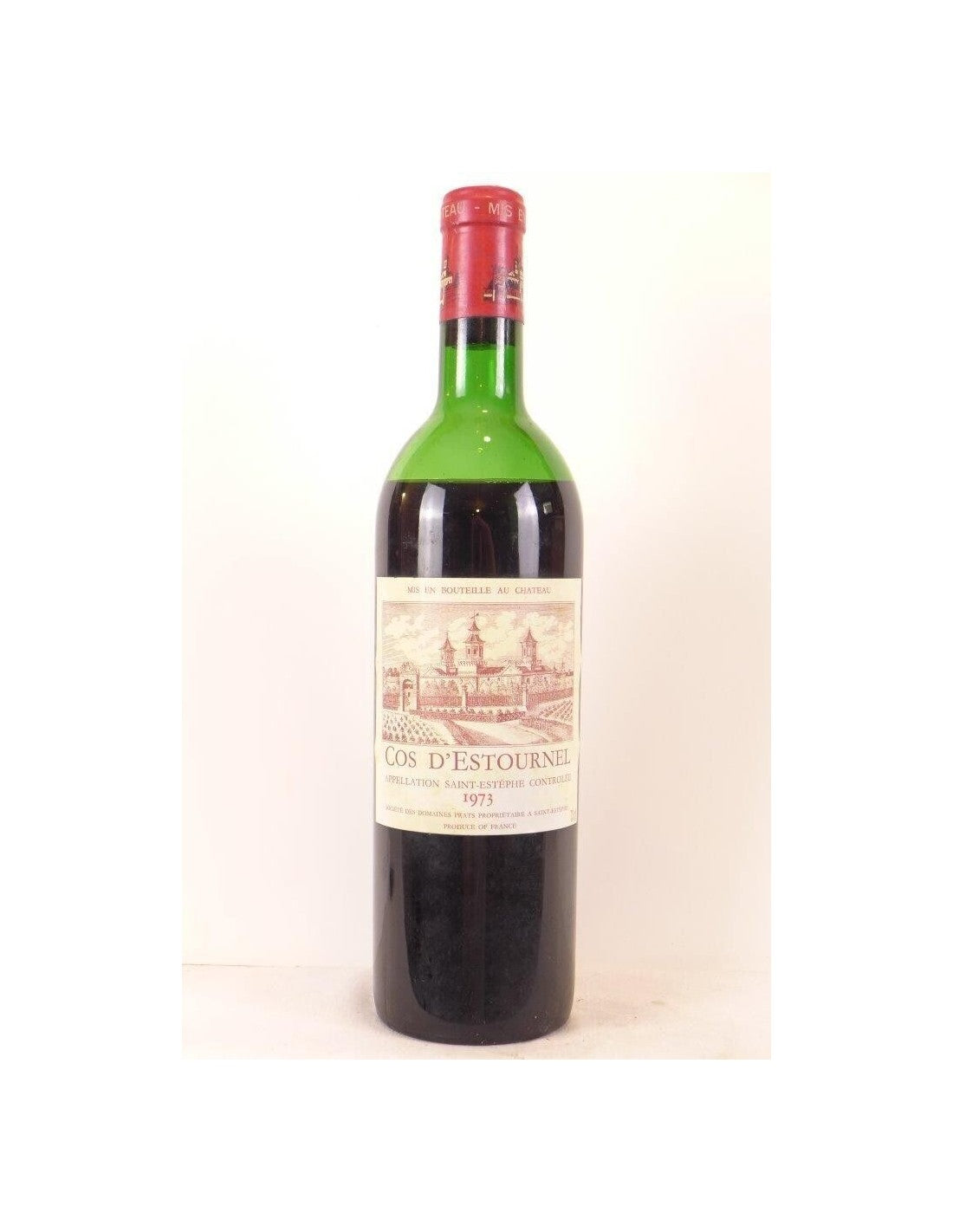 1973 - saint-estèphe - cos d'estournel grand cru classé (niveau bas capsule abîmée) - rouge - bordeaux - Just Wines 