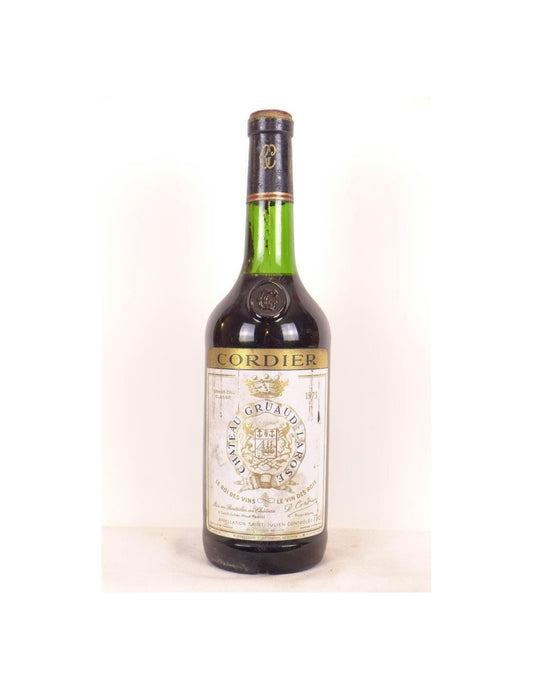 1973 - saint-julien - château gruaud-laroze grand cru classé - rouge - bordeaux - Just Wines 