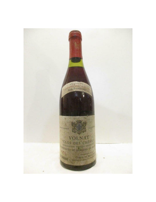 1973 - volnay - domaine du château de meursault clos des chênes - rouge - bourgogne - Just Wines 