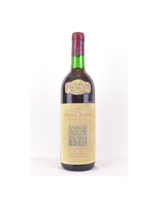 1973 - zola predosa - vino delle terre rosse cabernet-sauvignon - rouge - bologna Italie - Just Wines 