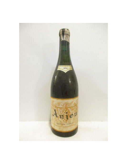 1974 - anjou - xxx (capsule arrachée sur le dessus) - blanc - loire - anjou - Just Wines 