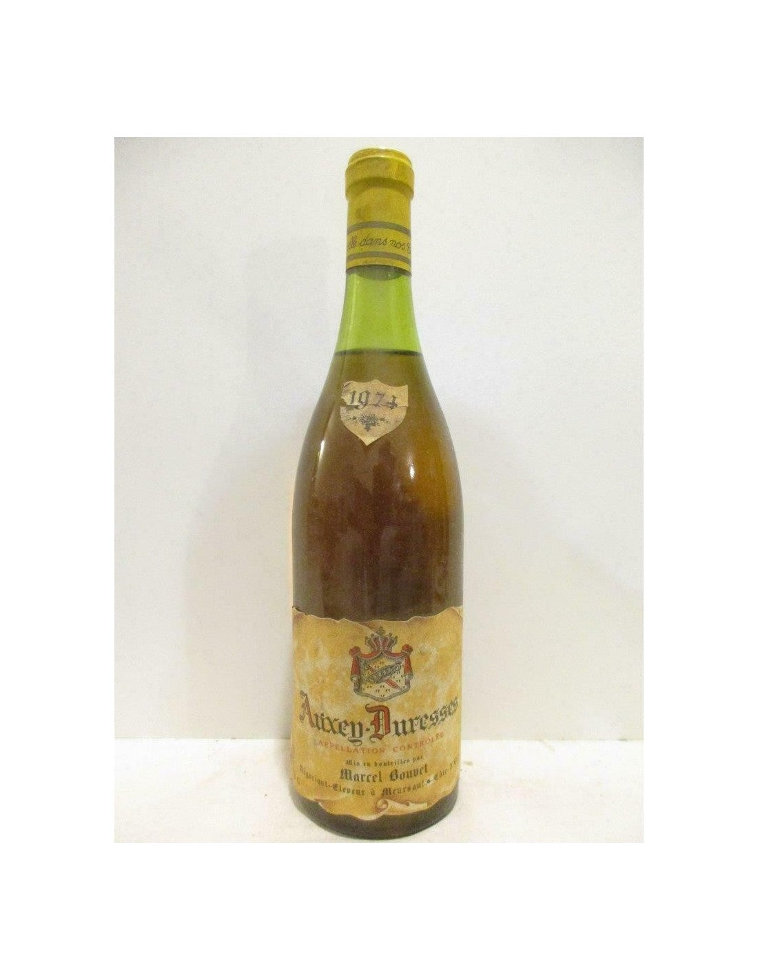 1974 - auxey-duresses - marcel bouvet (b2) - blanc - bourgogne - Just Wines 