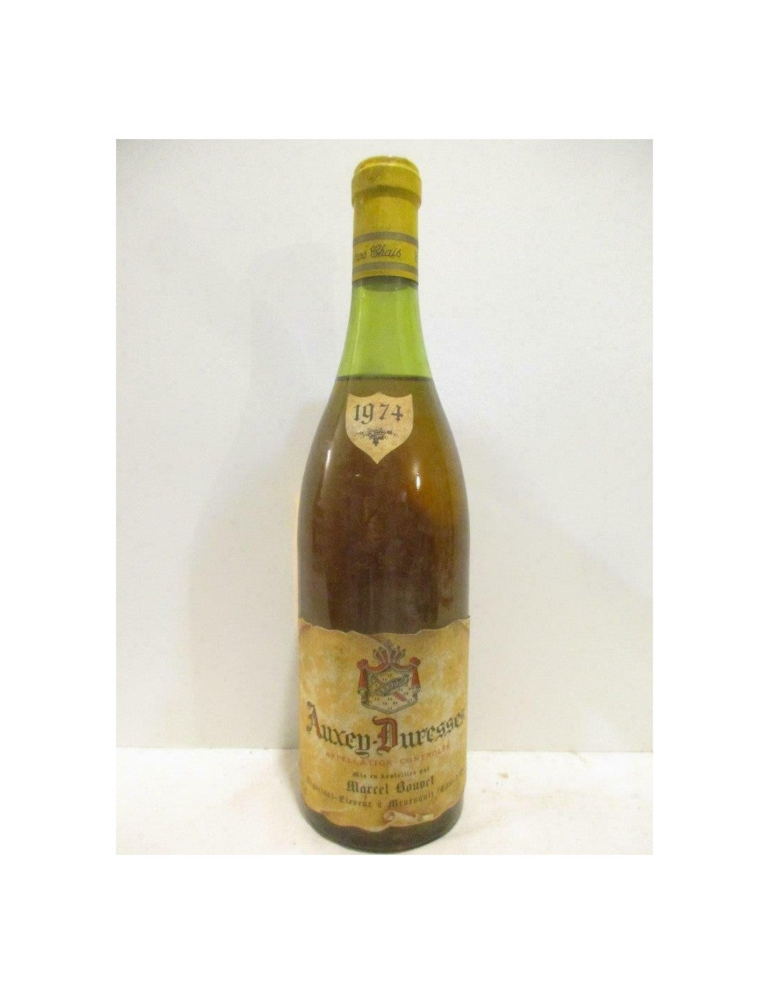 1974 - auxey-duresses - marcel bouvet (b3) - blanc - bourgogne - Just Wines 