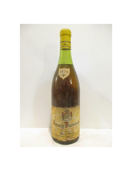 1974 - auxey-duresses - marcel bouvet (capsule abîmée b6) - blanc - bourgogne - Just Wines 