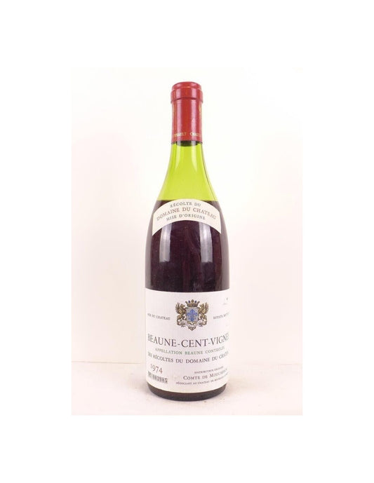 1974 - beaune - château de meursault cent-vignes - rouge - bourgogne - Just Wines 