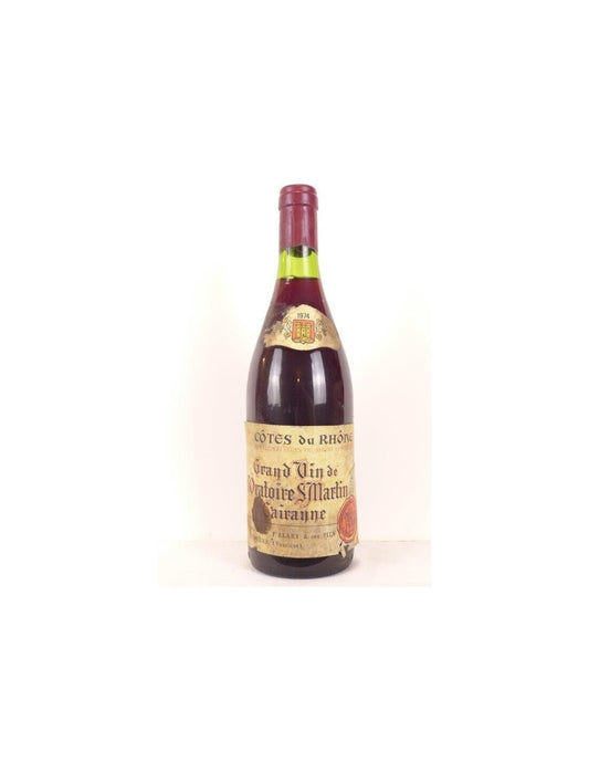 1974 - cairanne - alary et ses fils l'oratoire saint-martin (b2) - rouge - rhône - Just Wines 