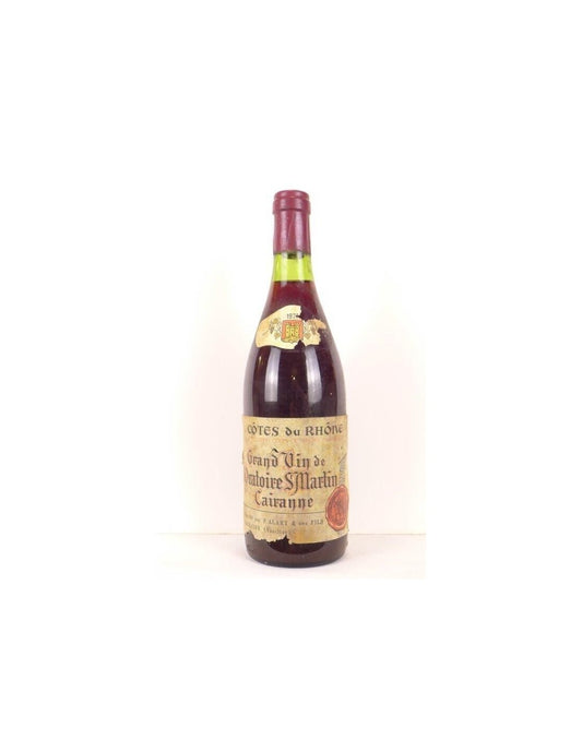 1974 - cairanne - alary et ses fils l'oratoire saint-martin - rouge - rhône - Just Wines 