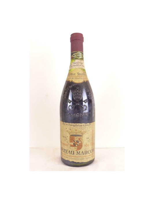 1974 - châteauneuf du pape - château maucoil réserve suzeraine (b1) - rouge - rhône - Just Wines 