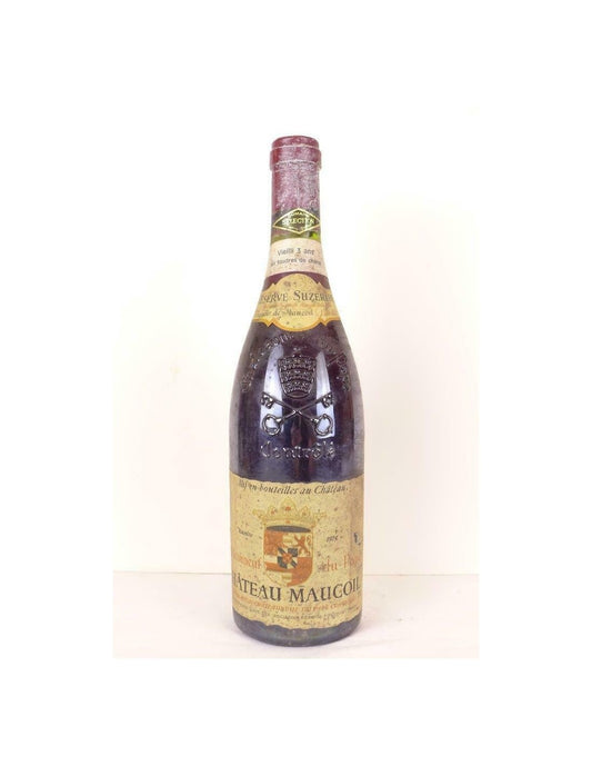 1974 - châteauneuf du pape - château maucoil réserve suzeraine - rouge - rhône - Just Wines 