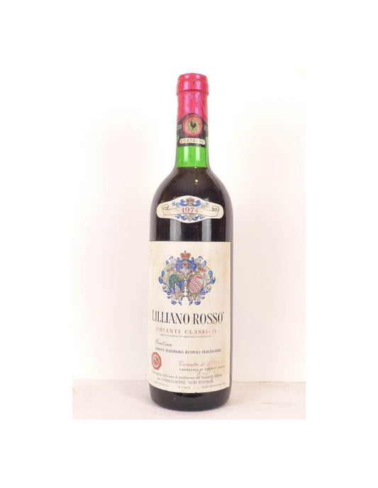 1974 - chianti classico - lilliano rosso - rouge - toscane Italie - Just Wines 