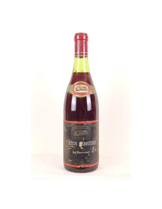 1974 - corton - chauvenet grand cru perrières - rouge - bourgogne - Just Wines 