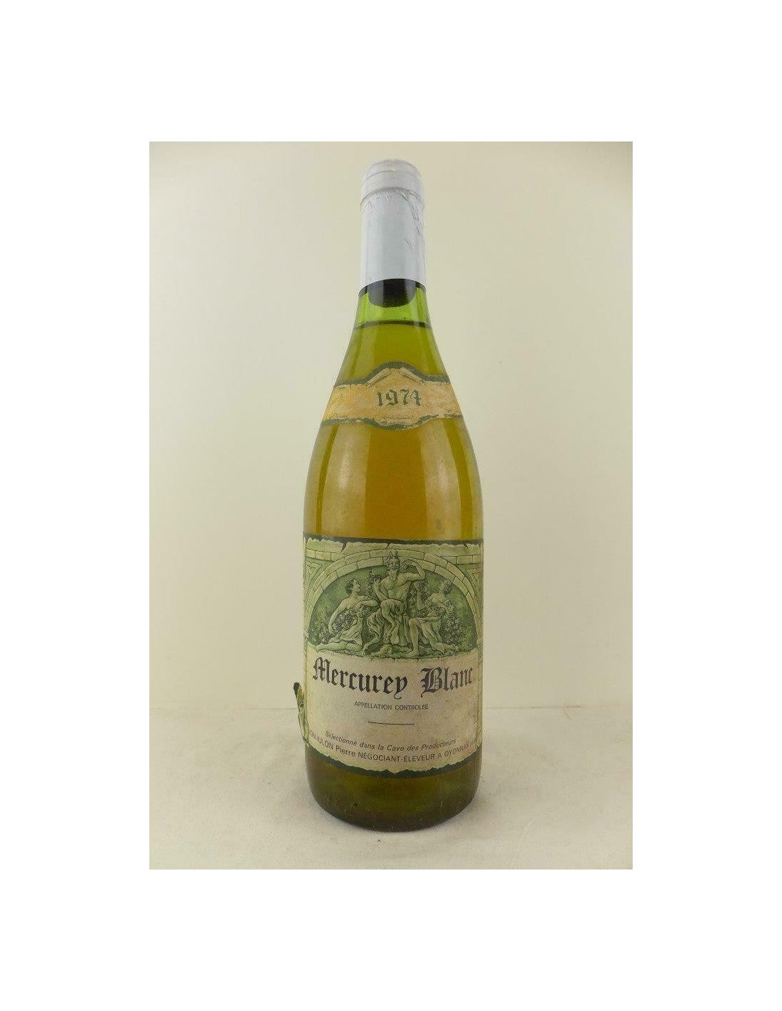 1974 - mercurey - pierre ion-iulon (b3) - blanc - bourgogne - Just Wines 