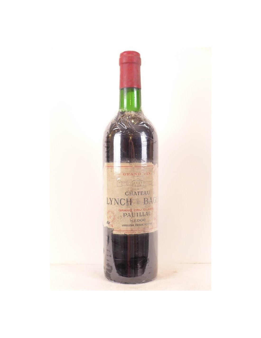 1974 - pauillac - château lynch bages grand cru classé - rouge - bordeaux - Just Wines 