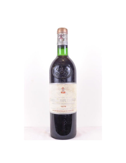 1974 - pessac-léognan - château pape clément grand cru classé (b1) - rouge - bordeaux - Just Wines 