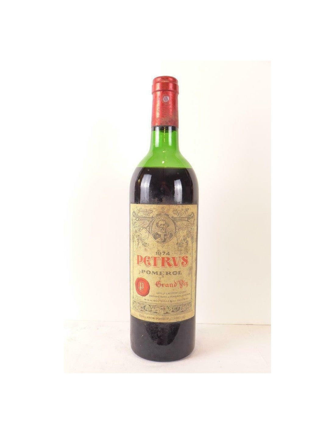 1974 - pomerol - petrus (capsule corrodée) - rouge - bordeaux - Just Wines 