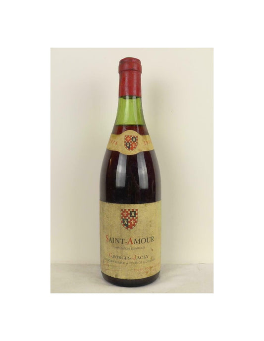 1974 - saint-amour - georges jacly - rouge - beaujolais - Just Wines 