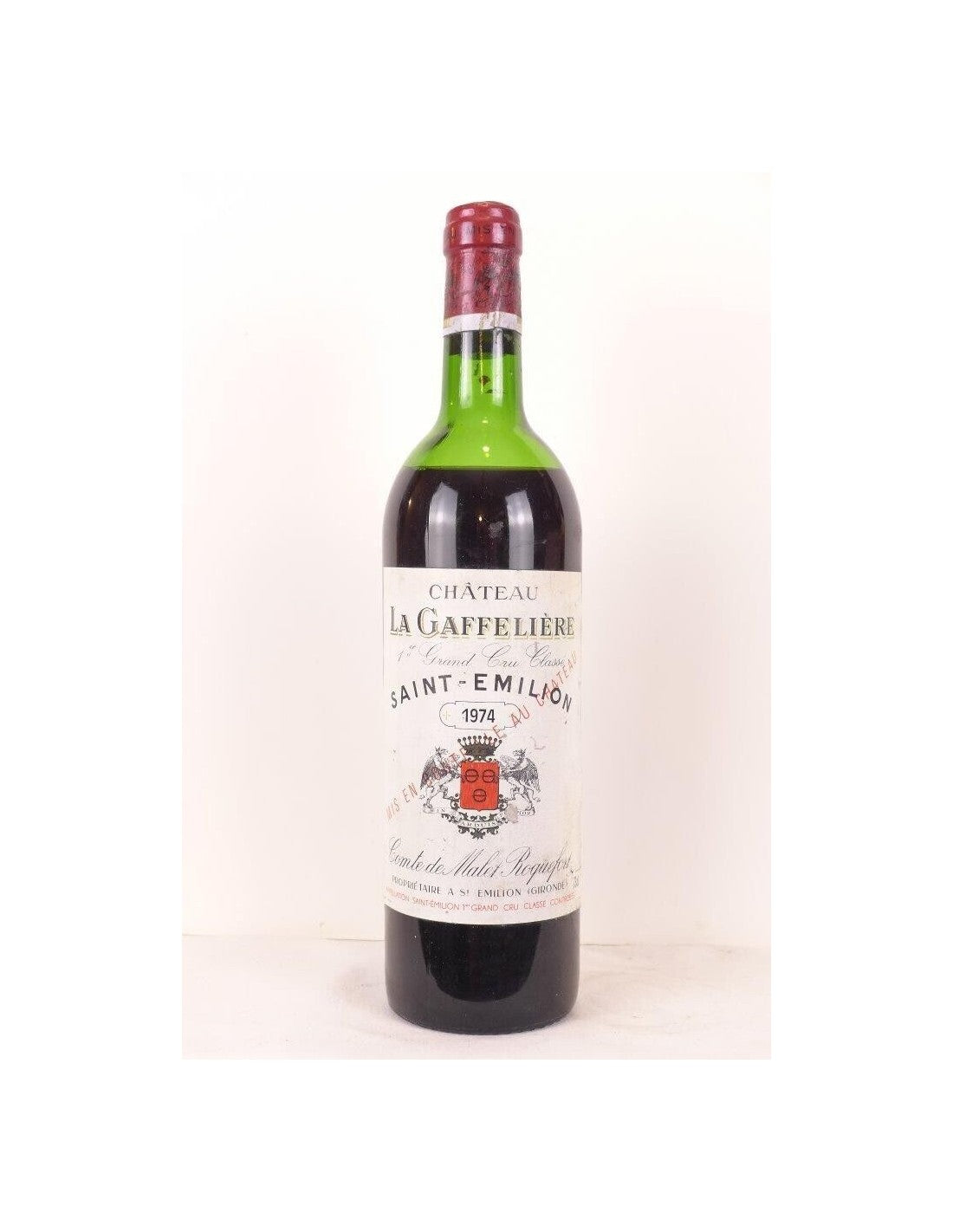 1974 - saint-émilion - château la gaffelière grand cru classé - rouge - bordeaux - Just Wines 