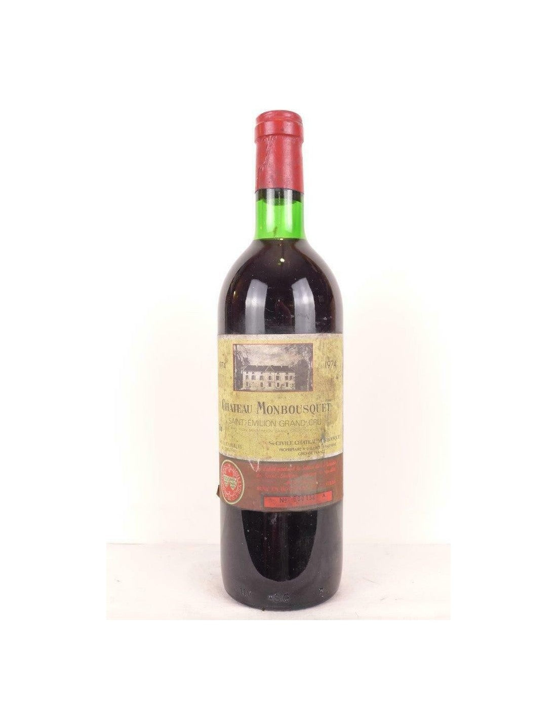 1974 - saint-émilion - château monbousquet grand cru classé - rouge - bordeaux - Just Wines 