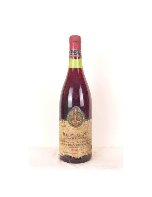 1974 - santenay - moillard tastevinage - rouge - bourgogne - Just Wines 