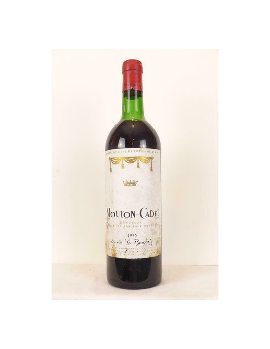 1975 - bordeaux - mouton-cadet baron philippe de rothschild - rouge - bordeaux - Just Wines 