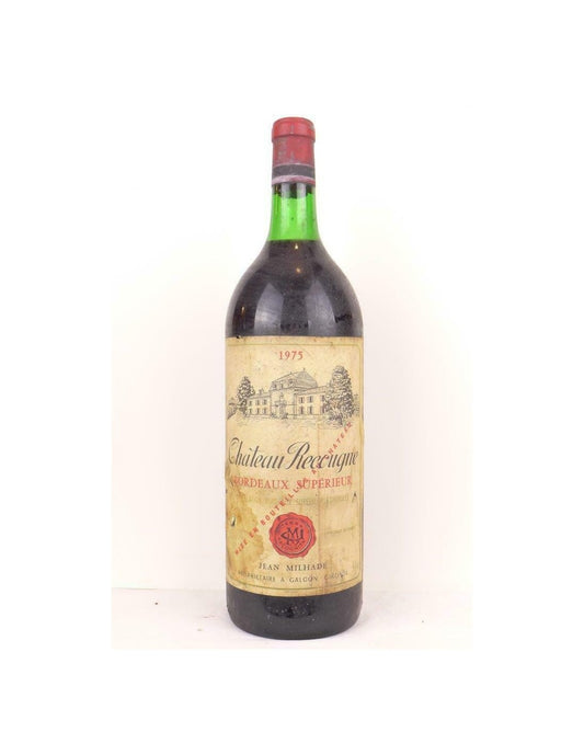 1975 - bordeaux supérieur - château recougne magnum 150 cl - rouge - bordeaux - Just Wines 