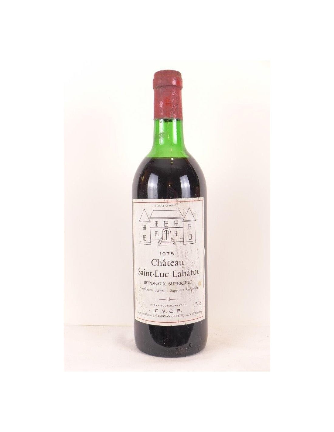 1975 - bordeaux supérieur - château saint-luc labatut (b1) - rouge - bordeaux - Just Wines 