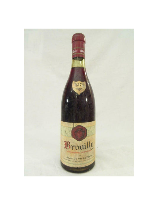 1975 - brouilly - jean de villedieu - rouge - beaujolais - Just Wines 