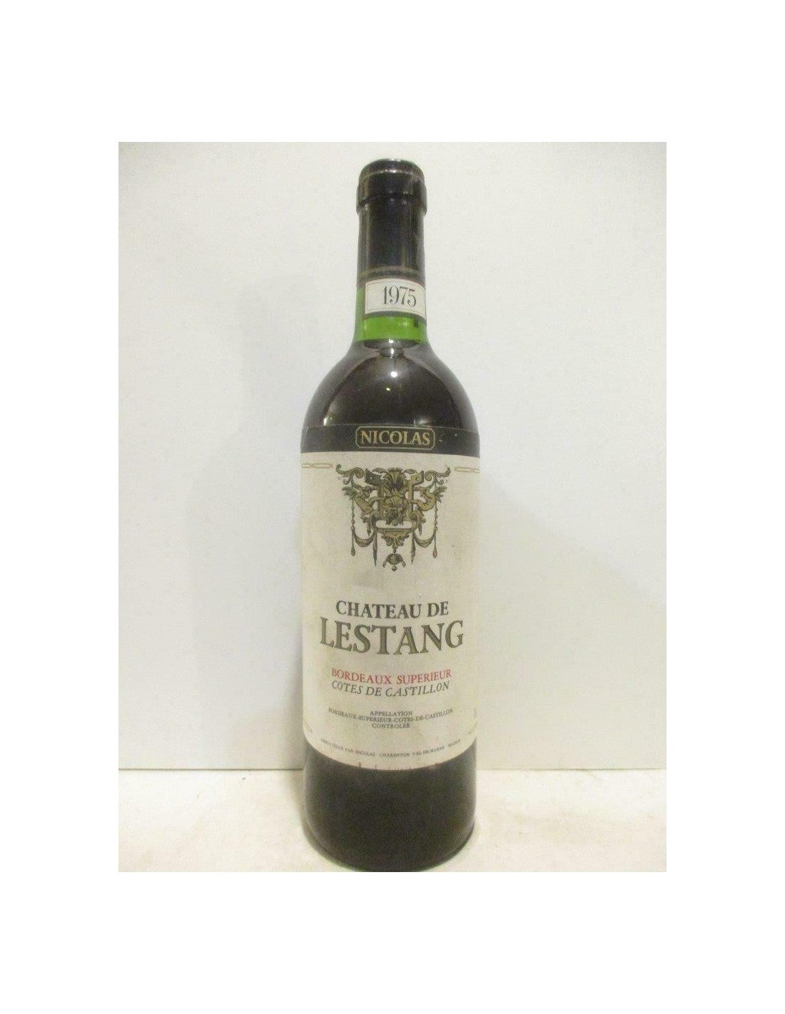 1975 - côtes de castillon - château de lestang (nicolas) - rouge - bordeaux - Just Wines 