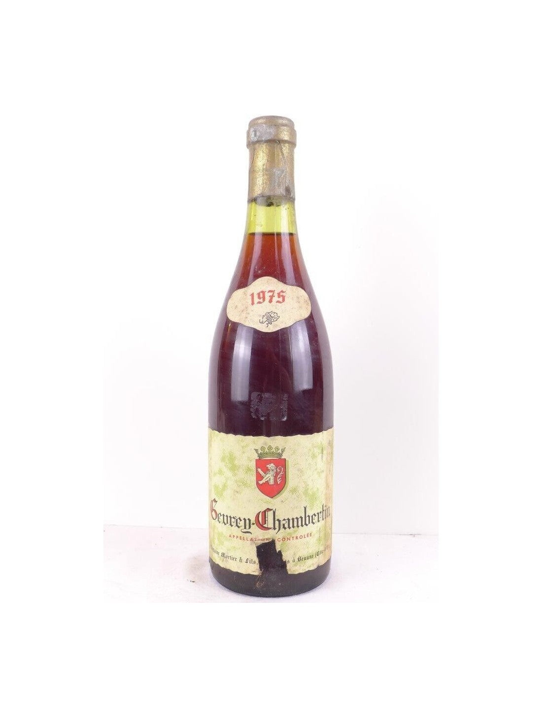 1975 - gevrey-chambertin - antoine mortier - rouge - bourgogne - Just Wines 