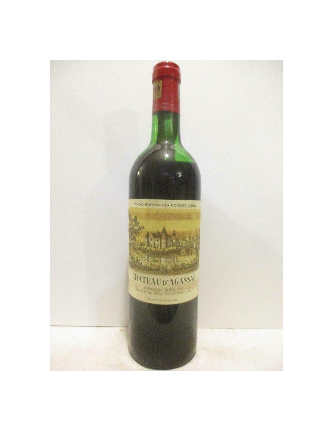 1975 - haut-médoc - château d'agassac cru bourgeois exceptionnel - rouge - bordeaux - Just Wines 