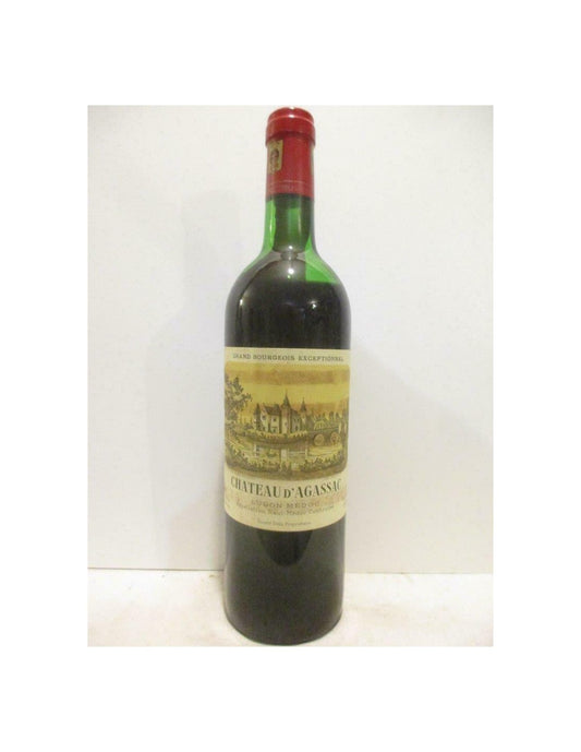 1975 - haut-médoc - château d'agassac cru bourgeois exceptionnel - rouge - bordeaux - Just Wines 