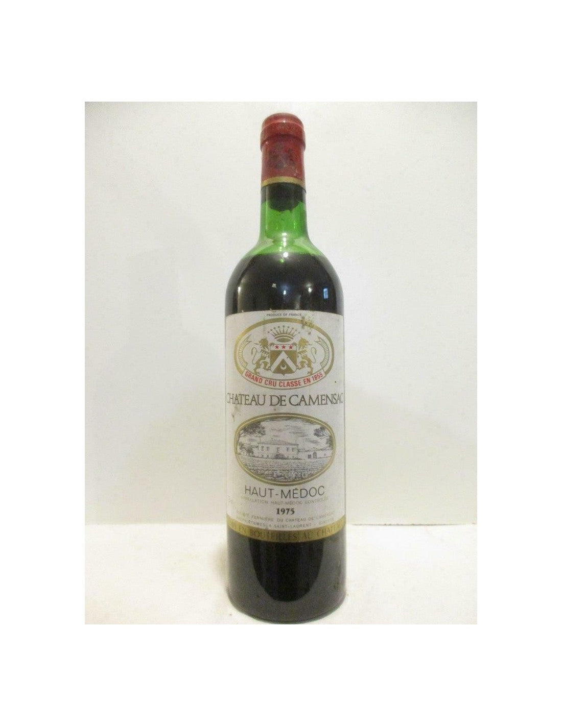 1975 - haut-médoc - château de camensac grand cru classé - rouge - bordeaux - Just Wines 